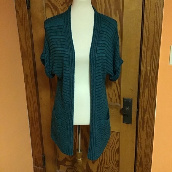 Silence & noise green cardi - Picture 4 of 9